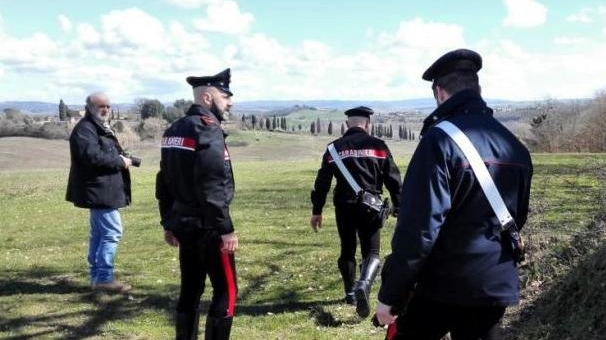 I sopralluoghi dei carabinieri