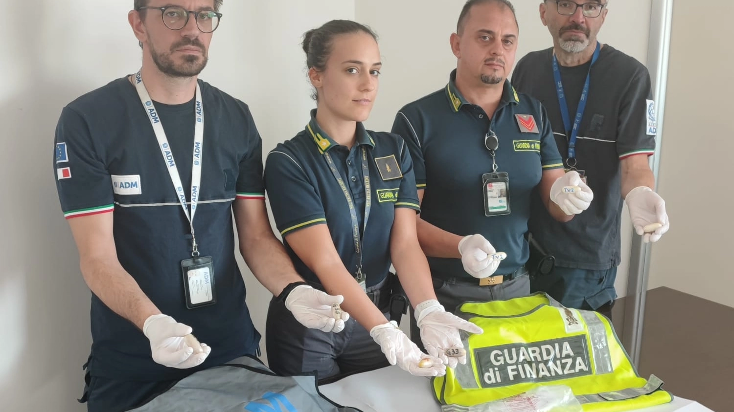 La droga sequestrata La droga sequestrata