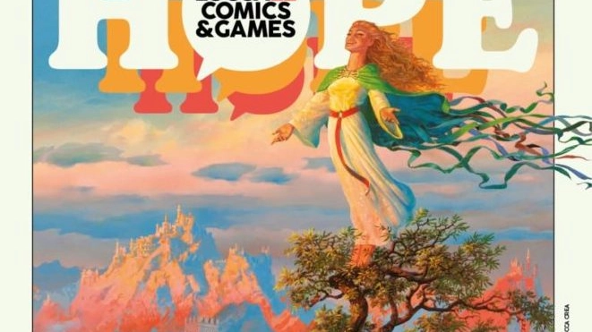 Il manifesto di Lucca Comics 2022 Il manifesto di Lucca Comics 2022