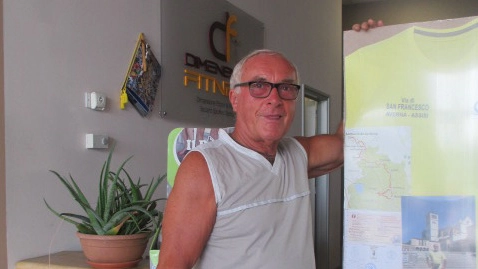 Giancarlo Molteni, 76 anni, milanese di Ceparana