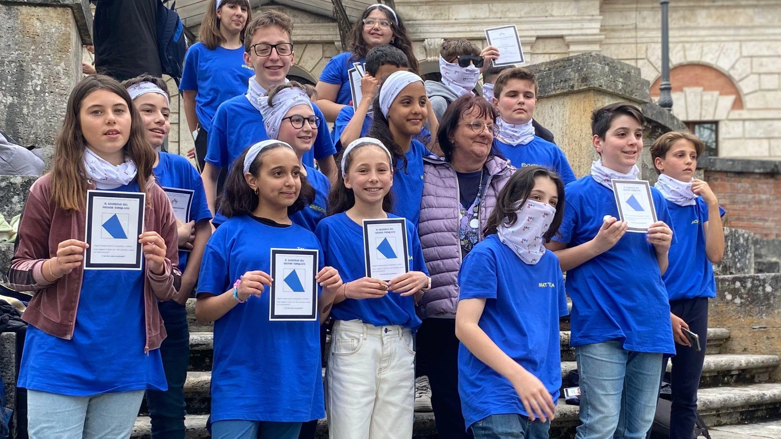 Gli studenti della media  Carducci  campioni nel rally di  matematica