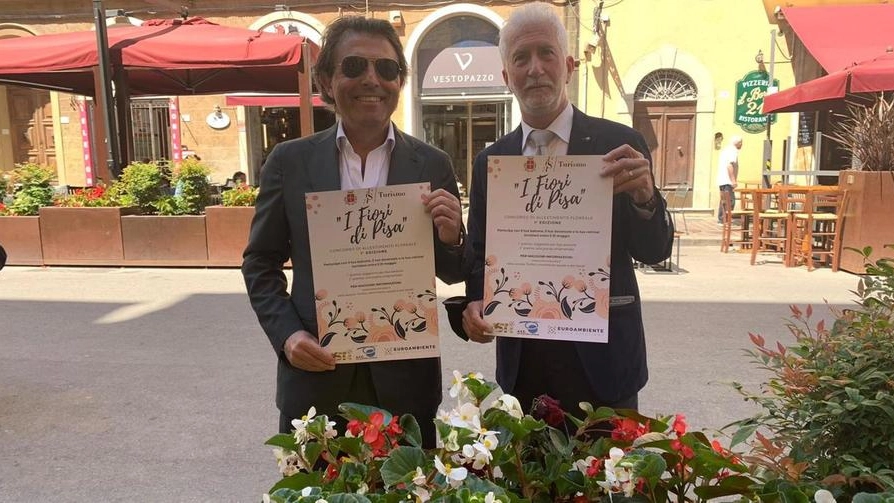 L’assessore al turismo Paolo Pesciatini (a destra), e il consigliere Gino Mannocci