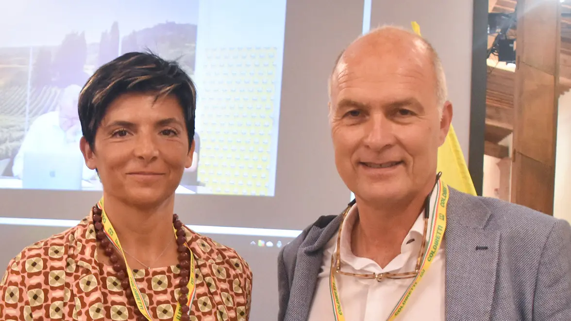 Sanna e Filippi di Coldiretti