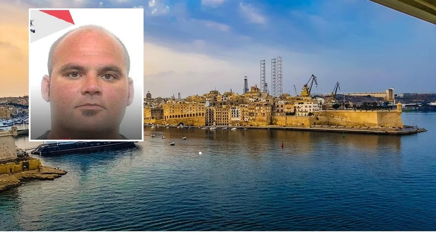 Danilo Scolari e, sullo sfondo, Malta