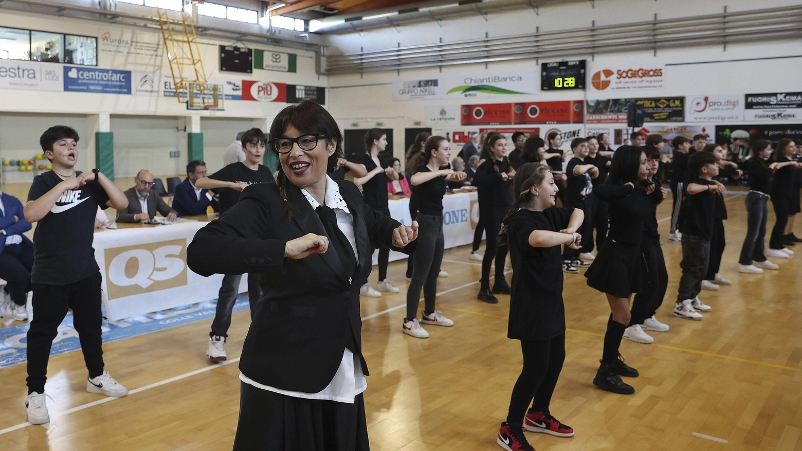 Al PalaOrlandi la premiazione. Vince Abbadia San Salvatore ma è una gioia collettiva .