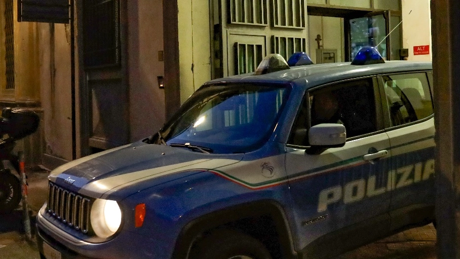 Un'auto della Polizia (Germogli)