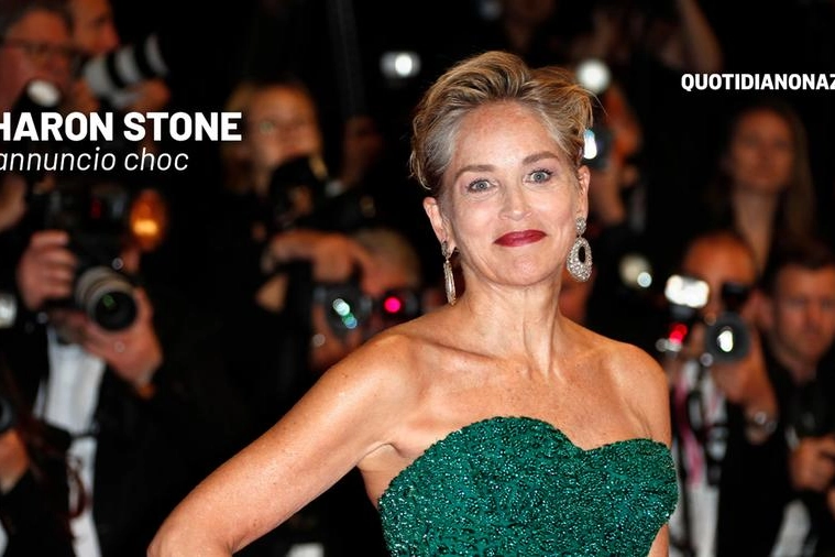 Sharon Stone e l'annuncio choc: ho un grosso tumore