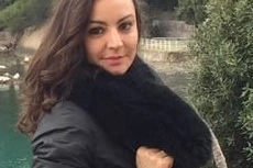La conduttrice Maria Cristina Sabatini