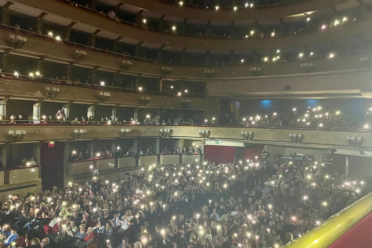 Il pubblico del teatro Verdi