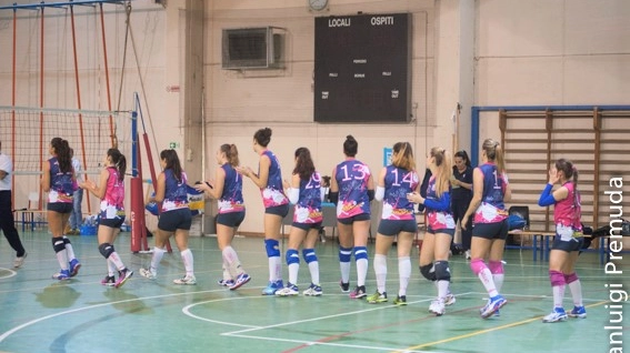 La squadra del Pistoia Volley La Fenice