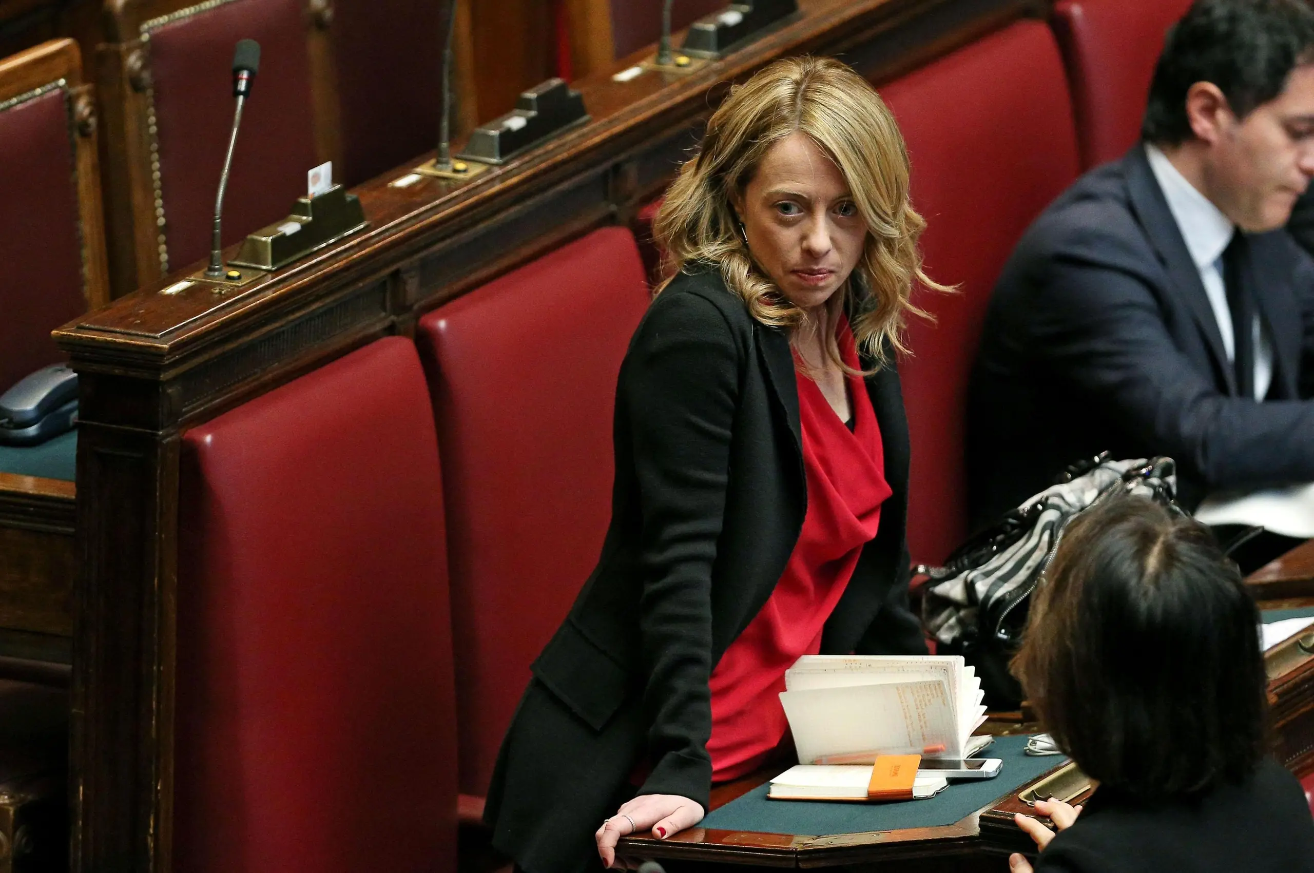 La Meloni incontra i cittadini del quartiere Giardino