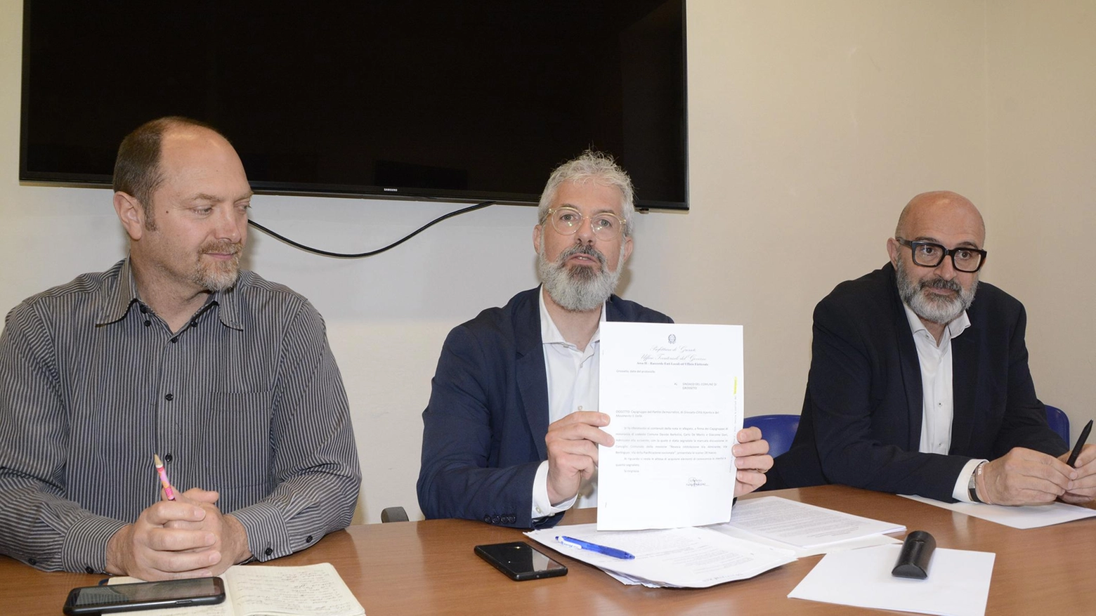 Vicenda di via Almirante Sindaco e Turbanti convocati in Commissione garanzia Vicenda di via Almirante Sindaco e Turbanti convocati in Commissione garanzia