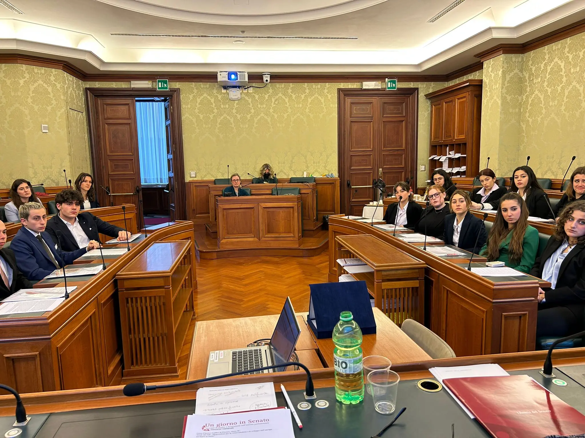Un giorno in Senato per gli studenti del “Galileo”