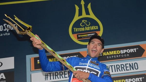 Van Avermaet, vincitore della Tirreno-Adriatico nel 2016