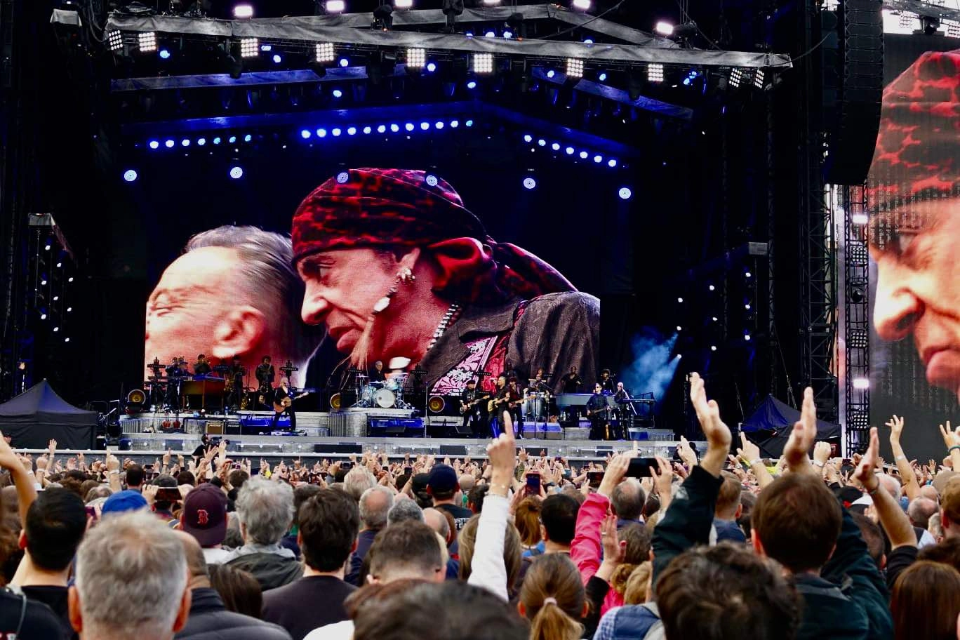 PRESSPHOTO  Roma, conncerto di Bruce Springsteen al Circo Massimo. Foto Tania Bucci/New Press Photo
