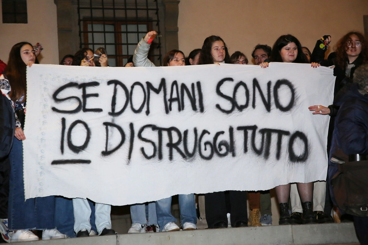 Una manifestazione dopo il femminicidio di Giulia Cecchettin (Foto Marco Mori / New Press Photo)