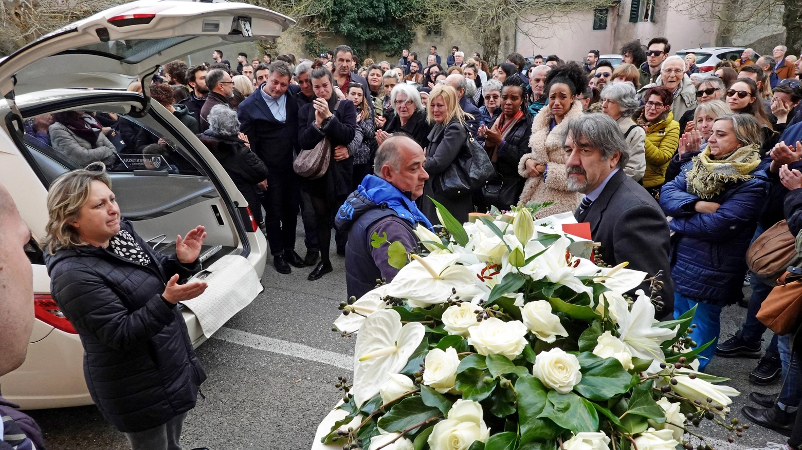 I funerali di Cristiana Capecchi (Foto Luca Castellani)