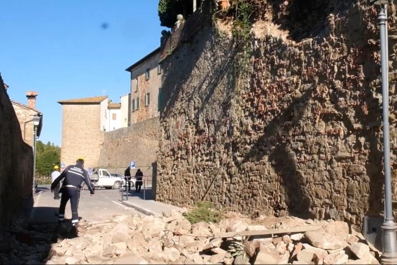 Le mura crollate