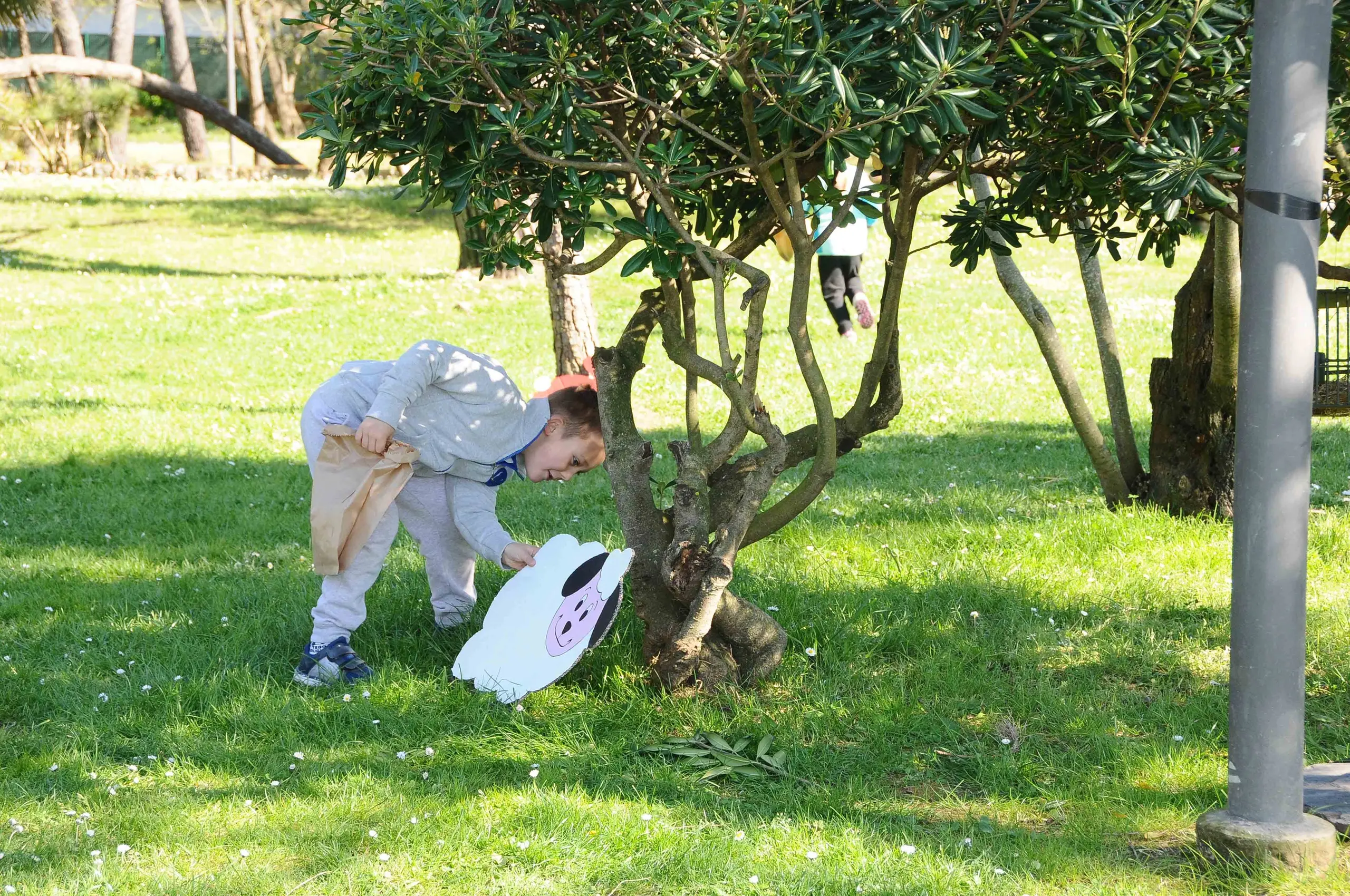 Caccia all'uovo nel parco dei Ronchi