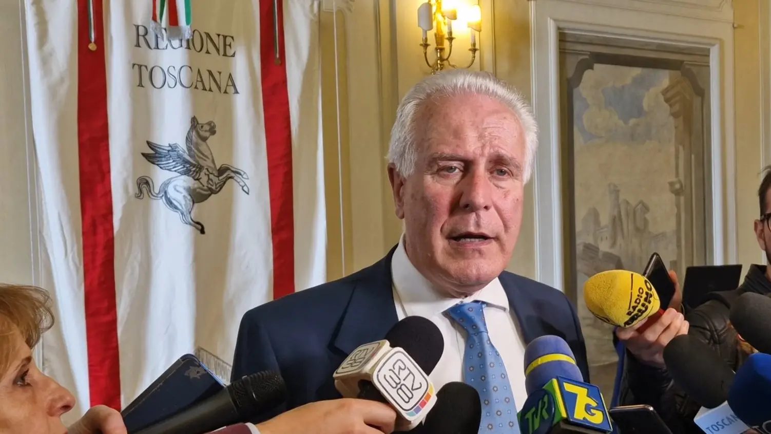 Pnrr, Eugenio Giani: "Situazione buona in Toscana"