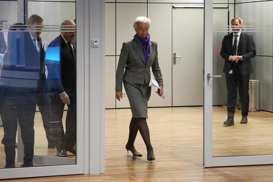 La presidente Bce Christine Lagarde (Ansa)