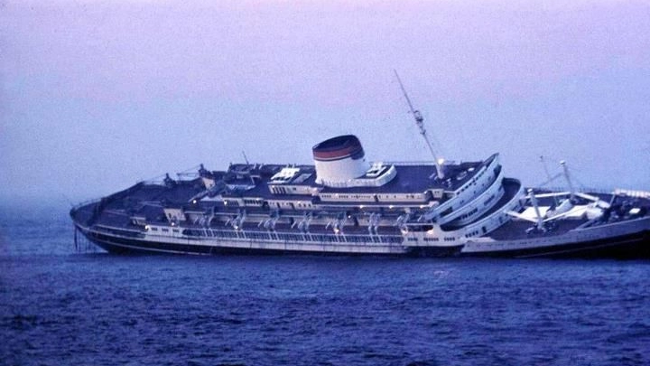 L'Andrea Doria, la nave affondata