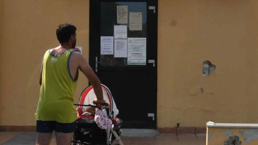 L’ingresso dell’ambulatorio della guardia medica turistica alla Partaccia (foto Nizza)