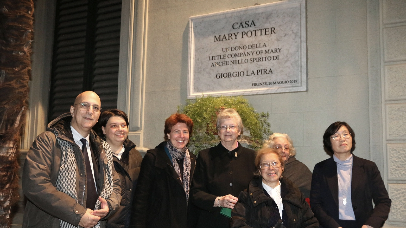 Dedicata a Mary Potter l'ex Villa Cherubini(Foto Umberto Visintini/New Press Photo)