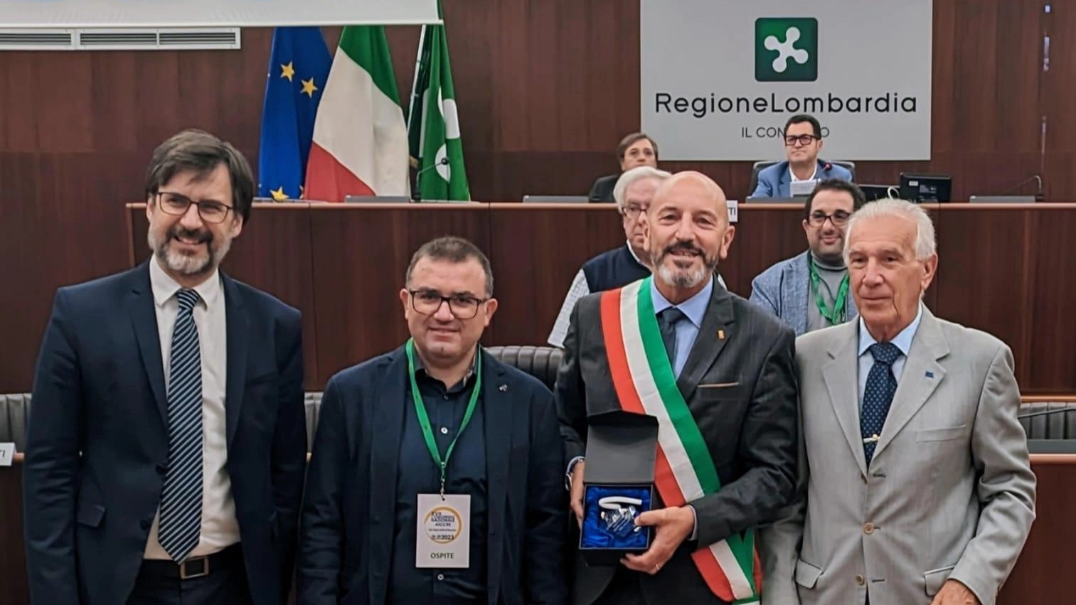 Comune premiato con il "dodecaedro" per gli ottimi risultati Comune premiato con il "dodecaedro" per gli ottimi risultati