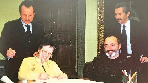 La firma: Stefano Balestri, Roberta Betti, Lamberto Muggiani e Alessandro Giusti