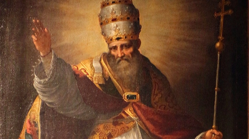 Dipinto di San Silvestro Papa