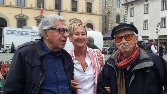 I registi con il direttore del Centro Cinema Turini
