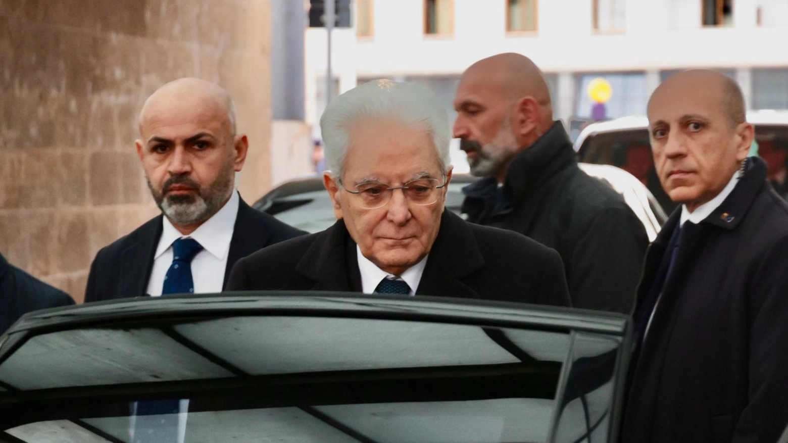 Il presidente della Repubblica Sergio Mattarella a Firenze (Foto Moggi / New Press Photo)