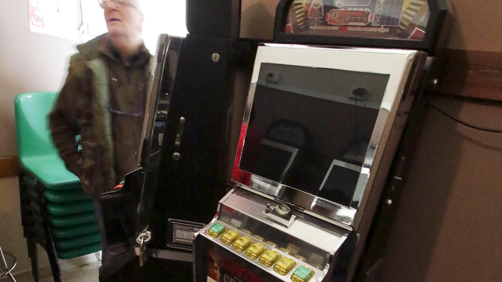 Furto di soldi delle slot machine