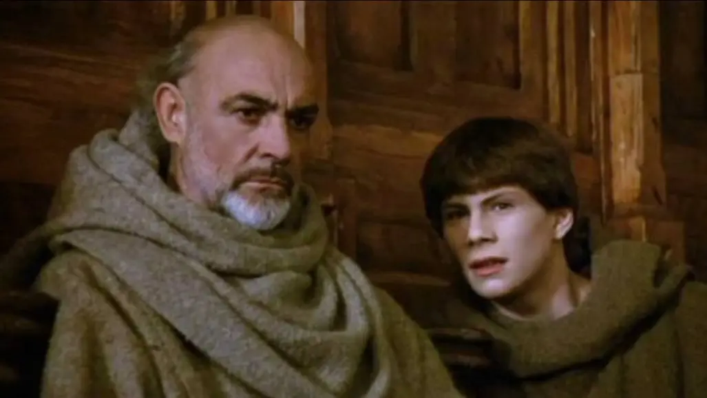 Una scena del film 'Il nome della Rosa'
