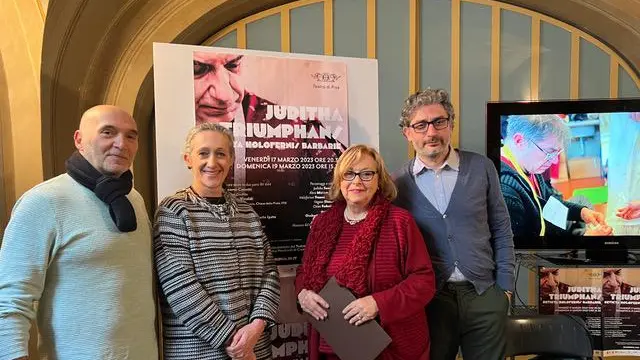 "Juditha" al Verdi l’opera è donna con 35 interpreti "Juditha" al Verdi l’opera è donna con 35 interpreti