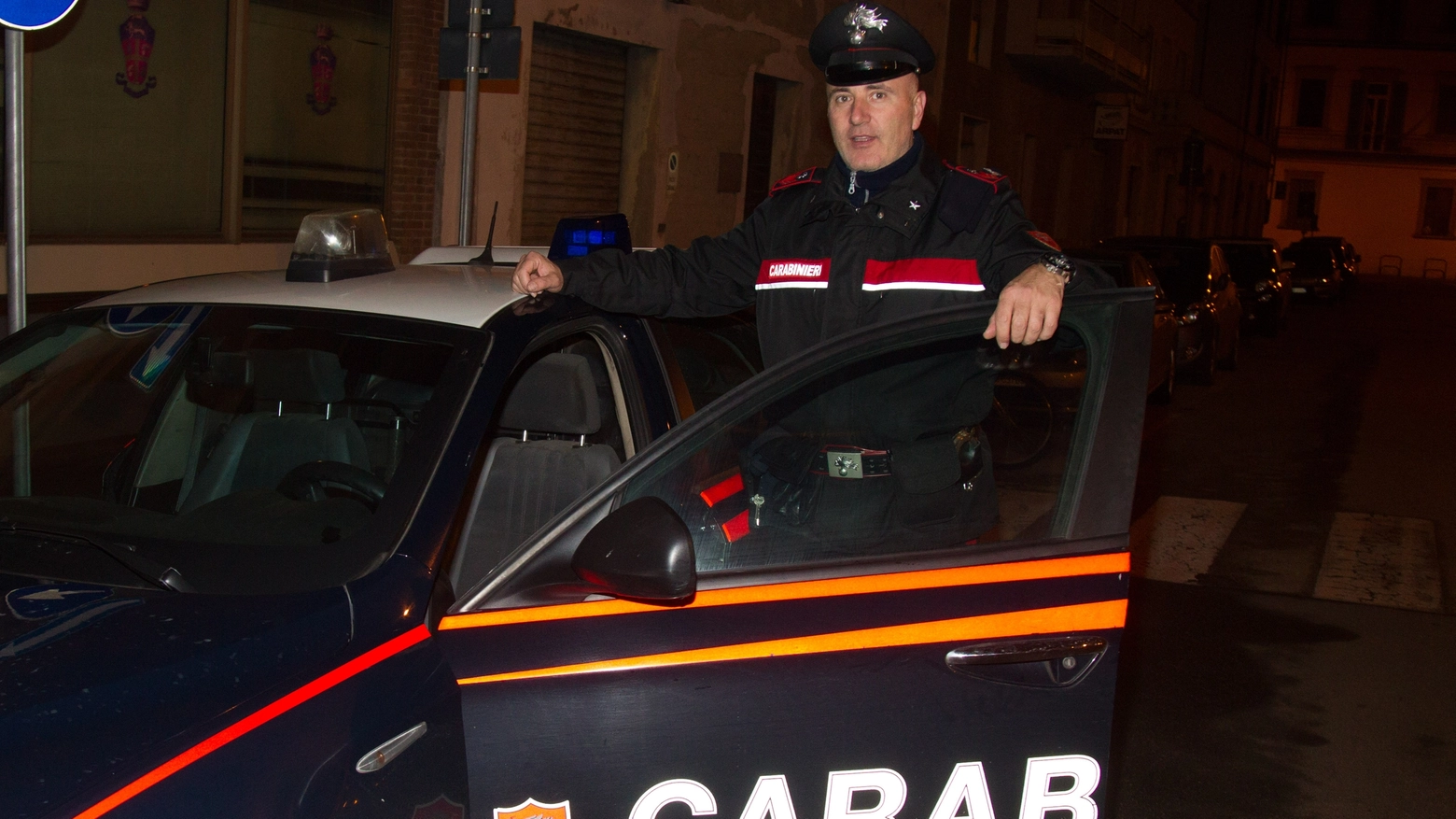 I carabinieri del radiomobile di Empoli