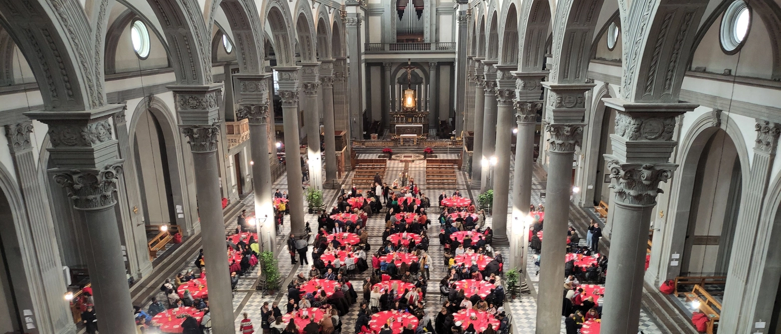 Come aiutare il pranzo della Comunità che sarà fatto nella Basilica di San Lorenzo e al Centro Spazio Reale di San Donnino