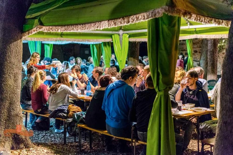 La sagra della lasagna a Montenero d'Orcia