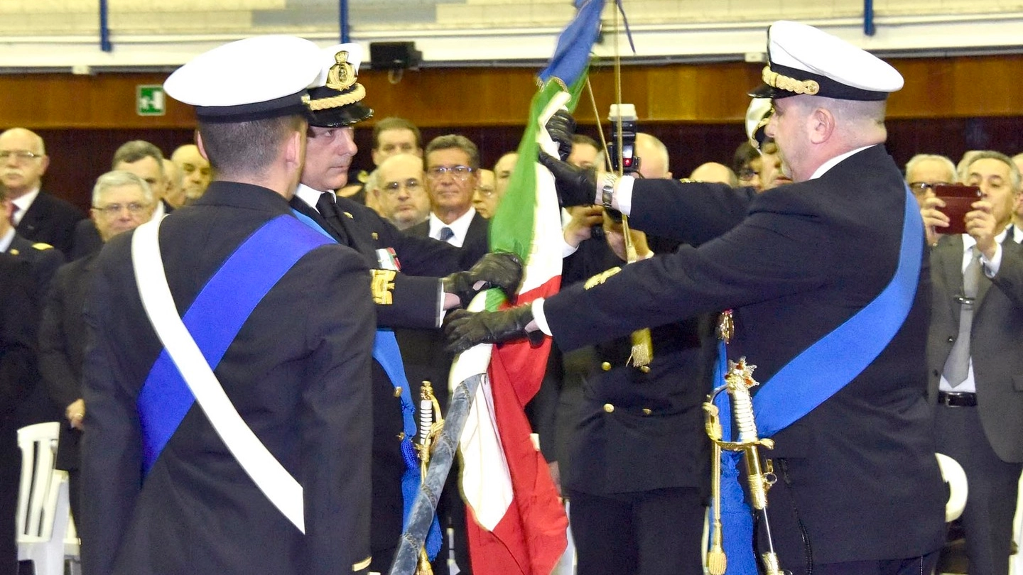 Cambio al vertice dell'Accademia navale di Livorno (foto Novi)