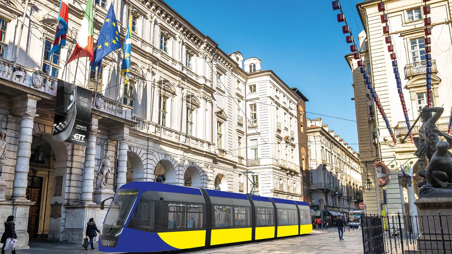 Tram Hitachi Rail per Torino