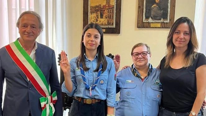 La giovane ha partecipato al raduno quadriennale del mondo scoutistico "Quando ho presentato richiesta non credevo che mi avrebbero scelta" .