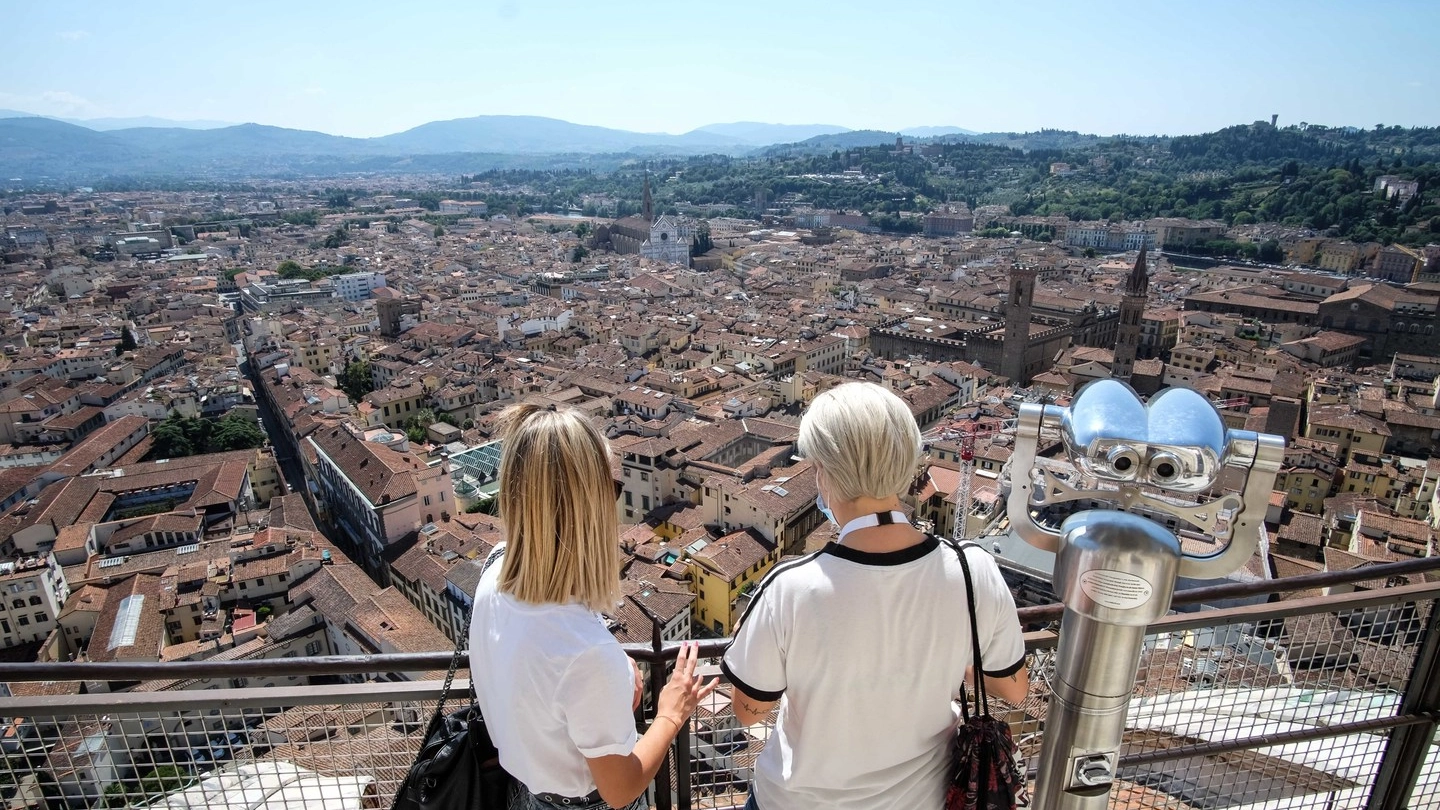 Il panorama dalla cupola del Brunelleschi (New Press Photo)