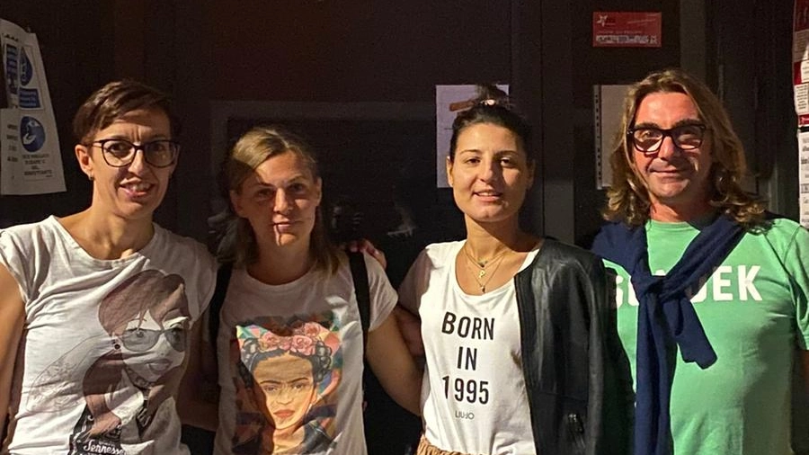Daria Degl'Innocenti, Lisa Lavoratorini, Chiara Melucci ed Enzo Bononato del circolo di Pa