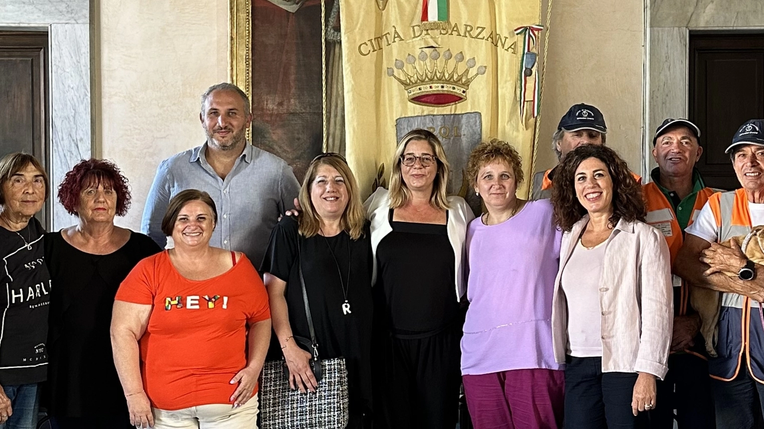 Il gruppo dei volontari Il gruppo dei volontari