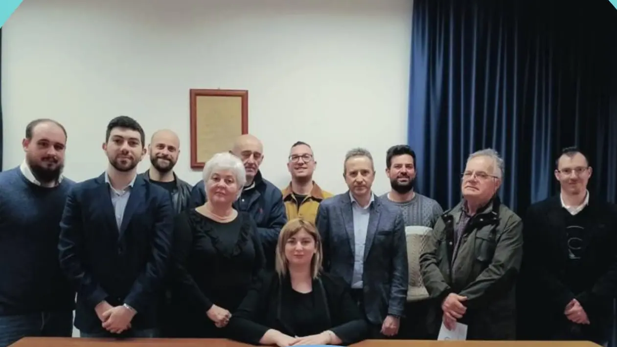 Letizia Michelini con la sua squadra
