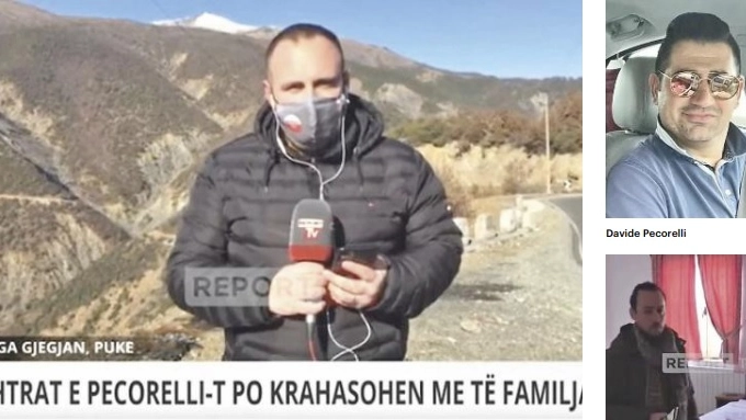 I servizi delle Tv albanesi su Pecorelli