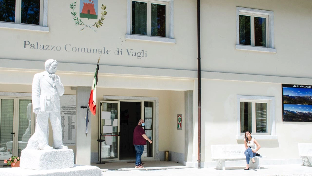 La sede del Comune di Vagli in Lucchesia 