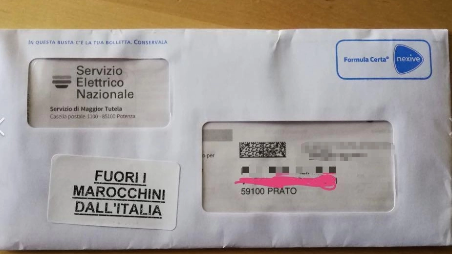 Scritte razziste sulle lettere a Prato 