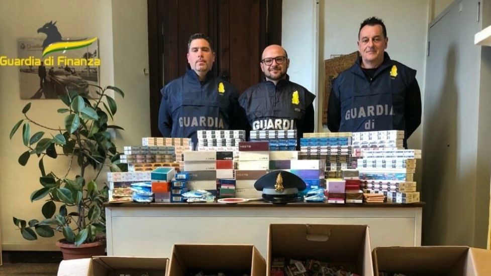 Tabacchi sequestrati 